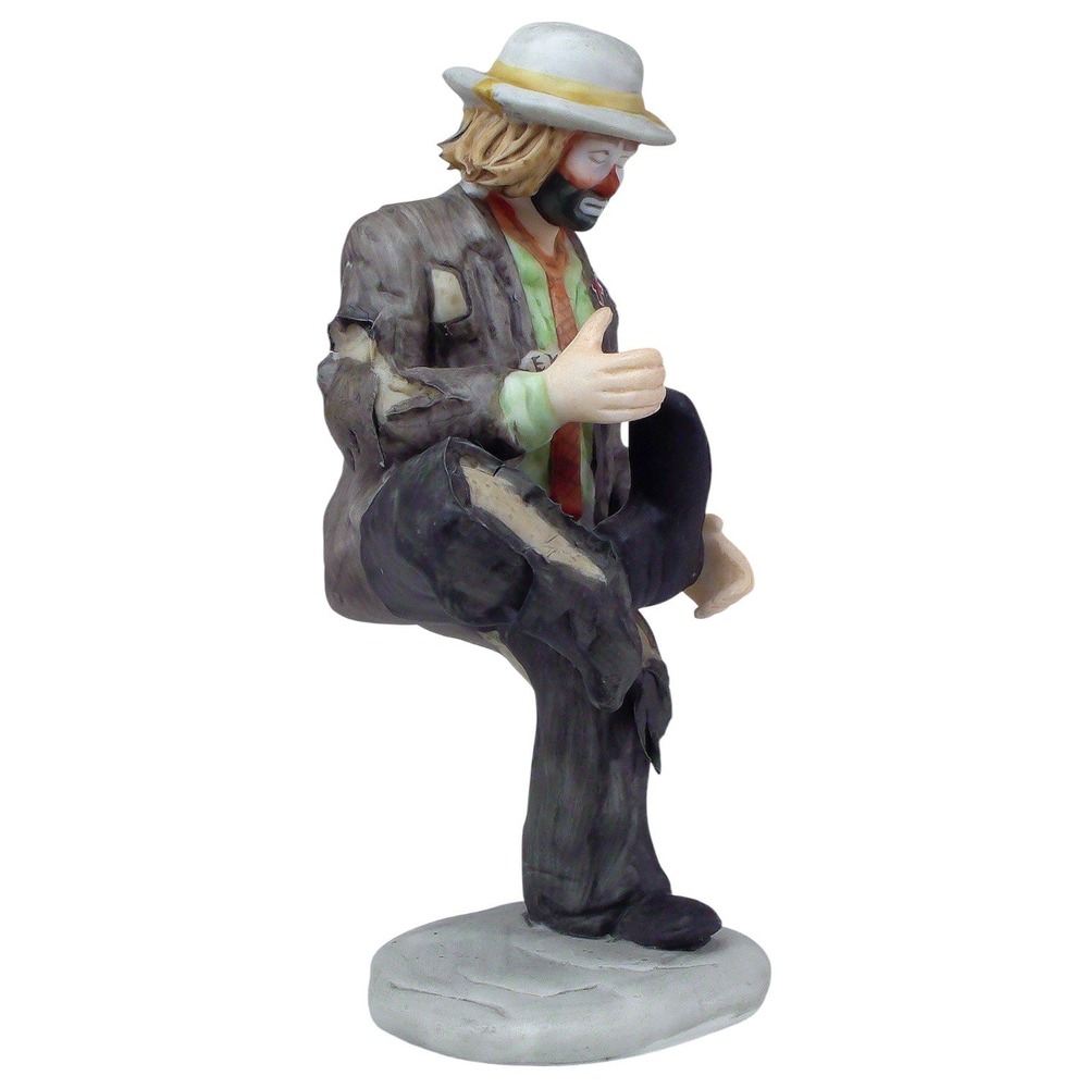 Flambro Emmett Kelly Jr Clown Figure "A Hole in the Sole"‎ Box/COA Mint 1987 VTG - Picture 8 of 11